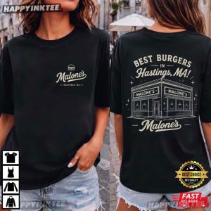 Malone’s Bar Burger Restaurant Off Campus Movie T-Shirt