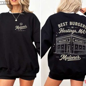 Malone's Bar Burger Restaurant Off Campus Movie T Shirt (2)