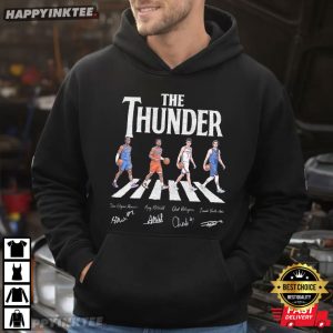 Oklahoma City Thunder Abbey Road Basketball Gift T Shirt (2)