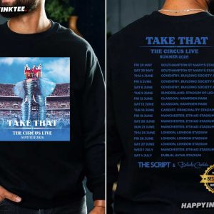 Take That The Circus Live Summer 2026 Tour T Shirt (4)