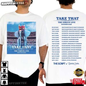 Take That The Circus Live Summer 2026 Tour T Shirt (2)