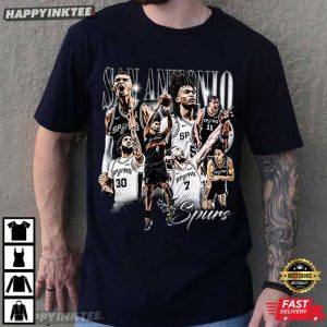 Wembanyama Castle Harper Kornet San Antonio Spurs Basketball T Shirt (1)