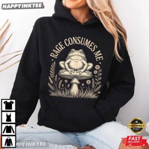 Cute Frog Rage Consumes Me Meme T Shirt (4)