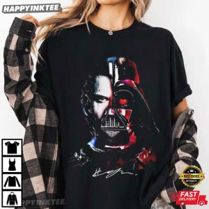 Darth Vader Anakin Skywalker Half Face Star Wars T Shirt (4)