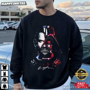 Darth Vader Anakin Skywalker Half Face Star Wars T Shirt (1)