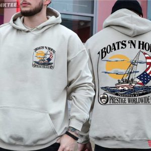 Boats N Hoes Prestige Worldwide Patriotic Fishing Summer Vacation T Shirt (2)
