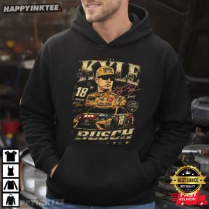 Kyle Busch 18 Racing Rowdy Nascar Tribute T Shirt (3)