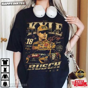 Kyle Busch 18 Racing Rowdy Nascar Tribute T Shirt (4)