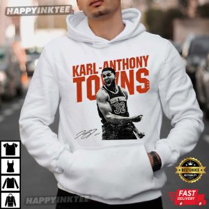 Karl Anthony Towns New York Knicks Basketball T Shirt (2)