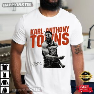 Karl Anthony Towns New York Knicks Basketball T-Shirt