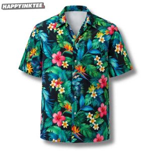 Open World Game Tropical Floral Aloha Hawaiian Shirt (2)