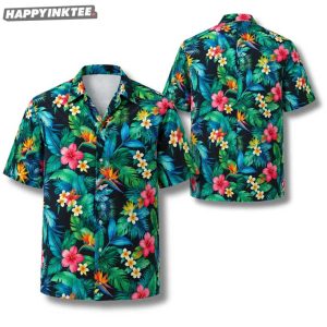 Open World Game Tropical Floral Aloha Hawaiian Shirt (3)