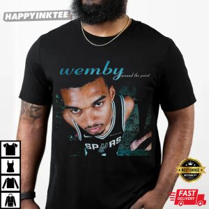 Victor Wembanyama Wemby Around The Paint Spurs T-Shirt