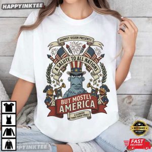 Sam The Eagle A Salute To All Nations But Mostly America Muppets T Shirt (4)