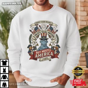 Sam The Eagle A Salute To All Nations But Mostly America Muppets T Shirt (1)