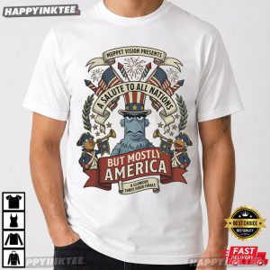 Sam The Eagle A Salute To All Nations But Mostly America Muppets T Shirt (3)