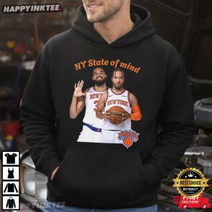 NY State Of Mind New York Knicks Basketball Gift T Shirt (4)