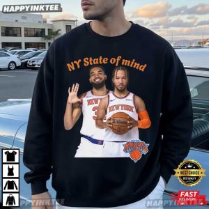 NY State Of Mind New York Knicks Basketball Gift T Shirt (1)