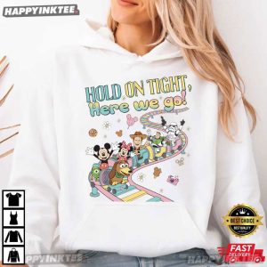 Slinky Dog Hold On Tight Here We Go Toy Story Disney T Shirt (2)