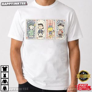 Snoopy Peanuts America 250th Anniversary 4th of July T Shirt (3)