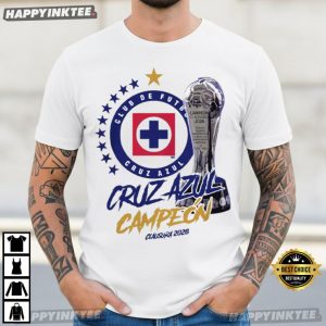 Cruz Azul Campeón La Maquina Liga MX Soccer T-Shirt