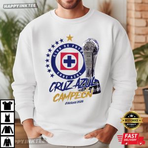 Cruz Azul Campeón La Maquina Liga MX Soccer T Shirt (1)