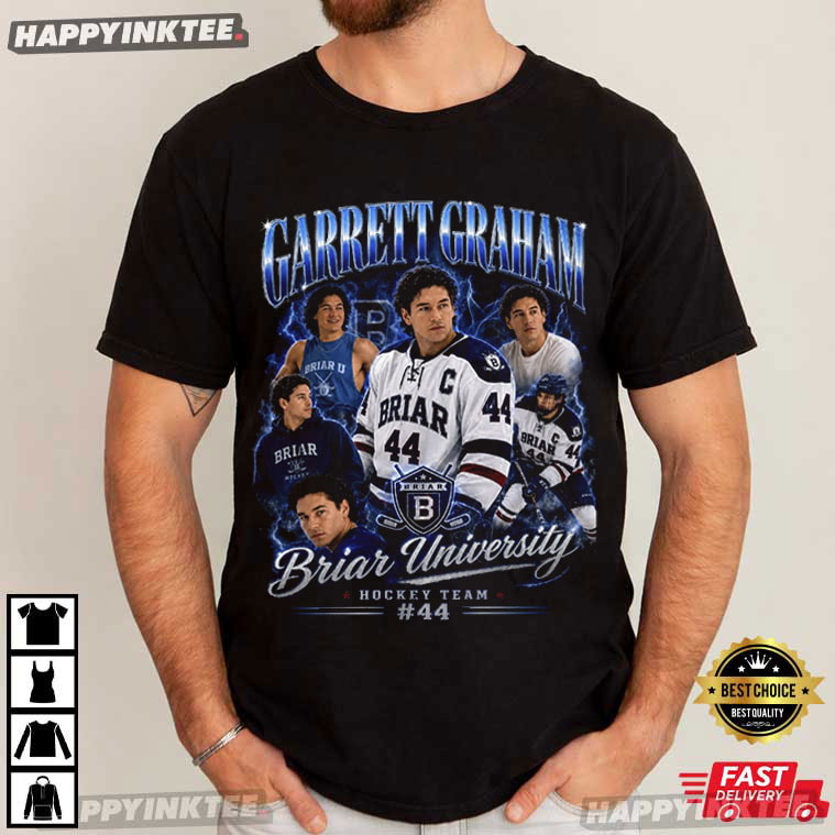 Garrett Graham Briar University Hockey Team Off Campus T-Shirt Garrett Graham Briar University Hockey Team Off Campus T-Shirt
