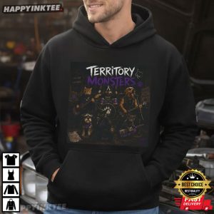 Territory Monsters Heavy Metal Dog & Cat Band Funny Rock Pet T Shirt (4)