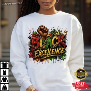 Black Excellence 1865 Juneteenth Black History Month T Shirt (1)