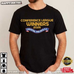Crystal Palace 2026 Conference League Winners T-Shirt