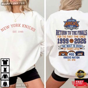 New York Knicks Return To The Finals 2026 Basketball T Shirt (3)