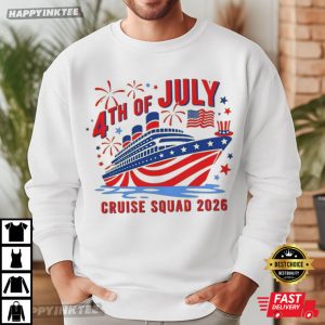 4th Of July Cruise Squad 2026 Patriotic Vacation T Shirt (3)