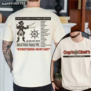 Cap'n Clark's Ottoman Empire Everything Must Go T Shirt (1)