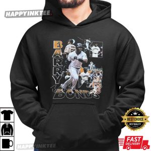 Barry Bonds Retro Baseball Legend Graphic T Shirt (2)