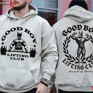 Good Boy Lifting Club Doberman Gym T Shirt (4)