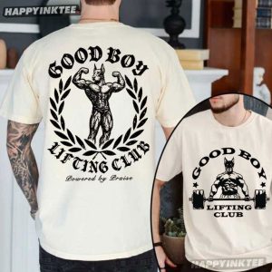 Good Boy Lifting Club Doberman Gym T Shirt (2)