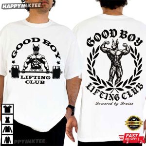 Good Boy Lifting Club Doberman Gym T Shirt (3)