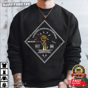Unleashed Problems Department Animal Welfare Burnout Club T Shirt (1)