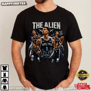 Victor Wembanyama The Alien Spurs Fan Gift T-Shirt