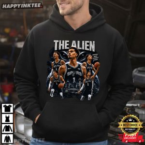 Victor Wembanyama The Alien Spurs Fan Gift T Shirt (2)