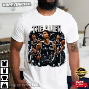 Victor Wembanyama The Alien Spurs Fan Gift T Shirt (3)