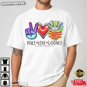 Peace Love Gooney Bird T Shirt (1)