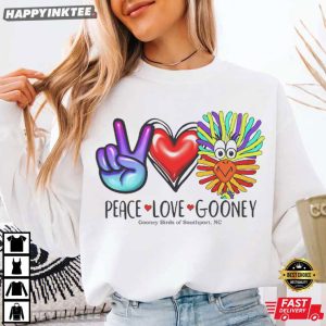 Peace Love Gooney Bird T Shirt (2)