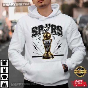 San Antonio Spurs Western Conference Basketball T Shirt (2)