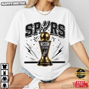 San Antonio Spurs Western Conference Basketball T Shirt (3)