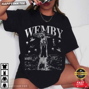 Wemby Alien Victor Wembanyama San Antonio Basketball T Shirt (1)