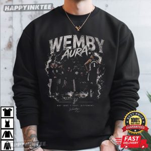 Victor Wembanyama Wemby Aura Not Just 7 Feet Different T Shirt (1)
