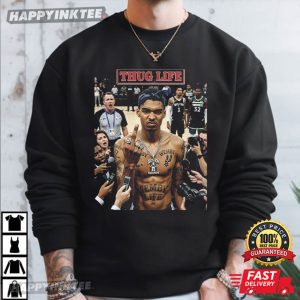 Victor Wembanyama Thug Life San Antonio Basketball T Shirt (1)