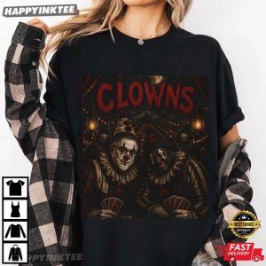 Clowns Creepy Carnival T Shirt (2)