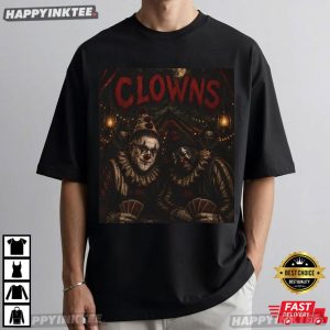 Clowns Creepy Carnival T Shirt (4)